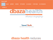 Tablet Screenshot of dbaza.com